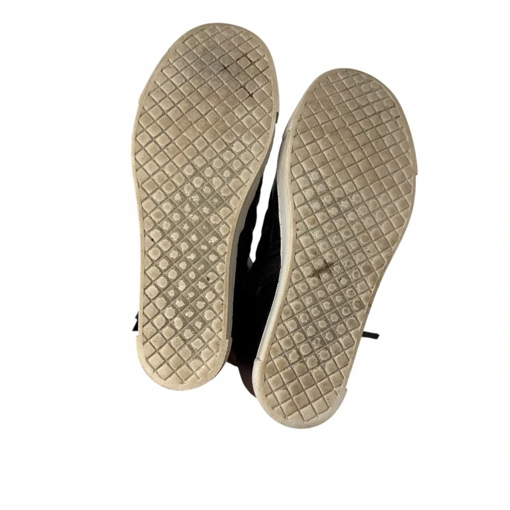 Steve Madden Black‎ Quilted Linqs Wedge Sneakers